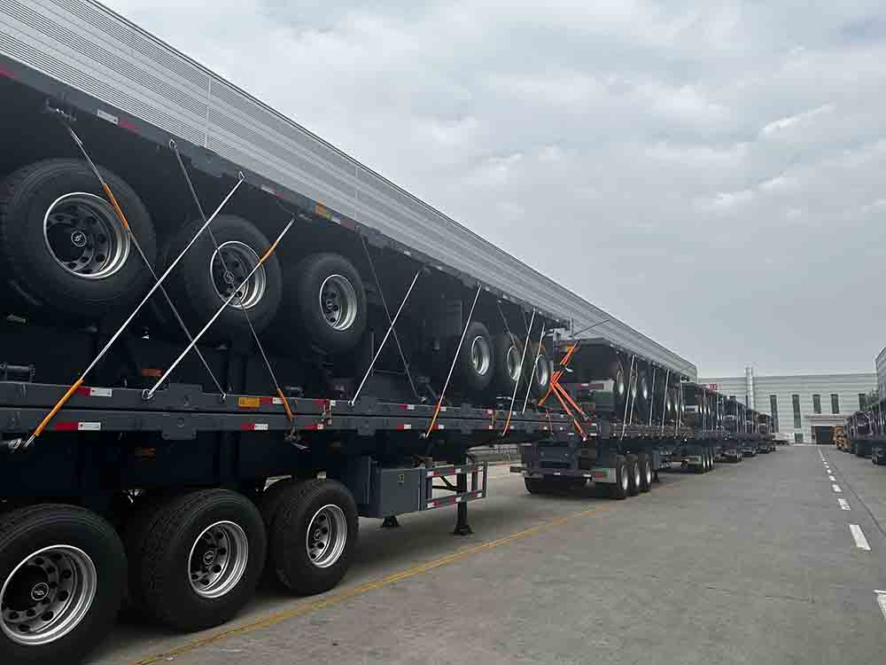 Flatbed 53 ft Trailer For Sale_Manufacturers_Price - Shandong Haoyue ...